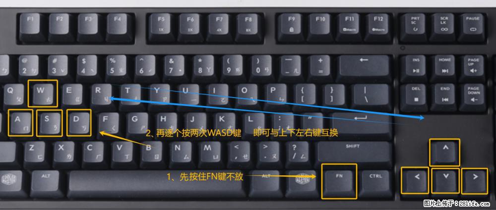 键盘，怎样把wasd键与上下左右方向键互换？ - 生活百科 - 抚州生活社区 - 抚州28生活网 fuzhou.28life.net
